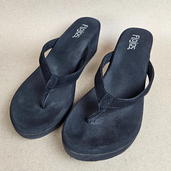 Flojos Womens Brown Olivia Wedge Platform Sandal Summer Neutral Vacation Chunky - Picture 2 of 8